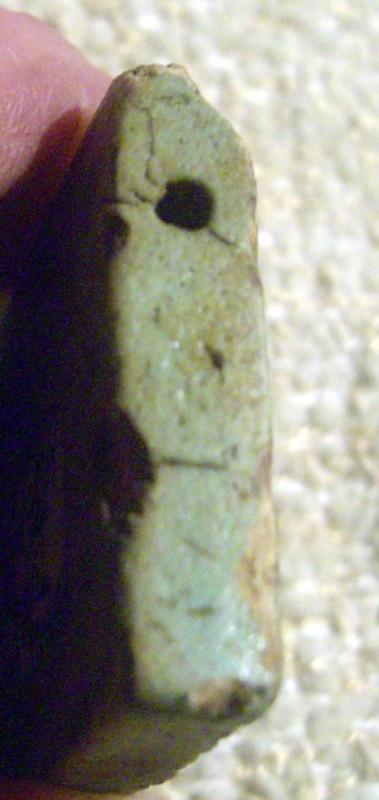 Ancient Egyptian Faience Eye of Horus