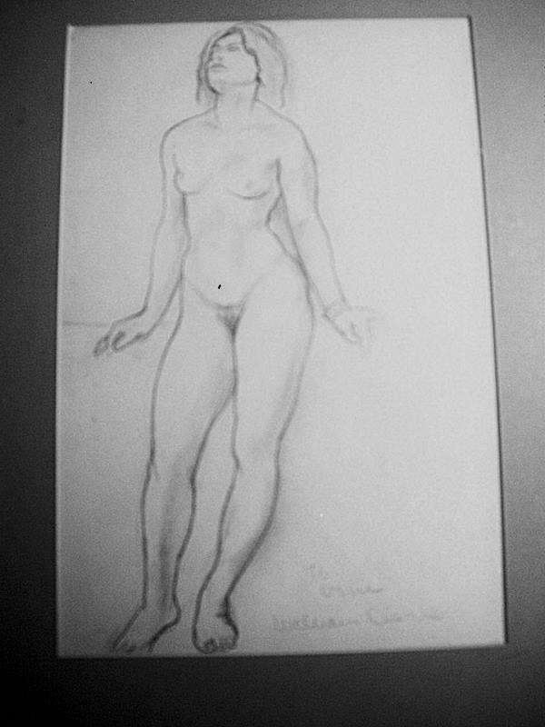 Deco Nude - San Francisco Artist William L Clarke