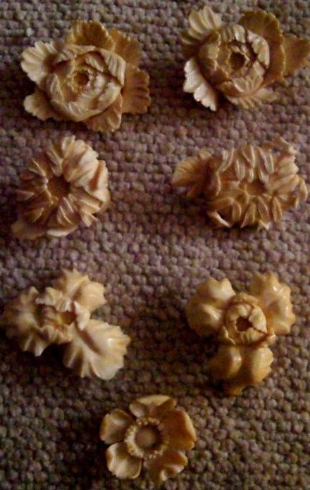 Chinese Ivory Flowers
