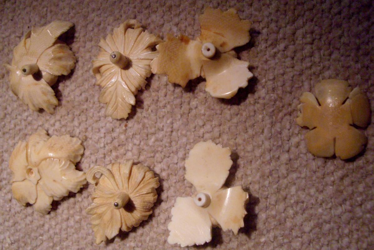 Chinese Ivory Flowers