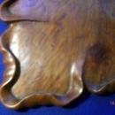 Chinese Huang Hua Li Lotus Leaf Tray