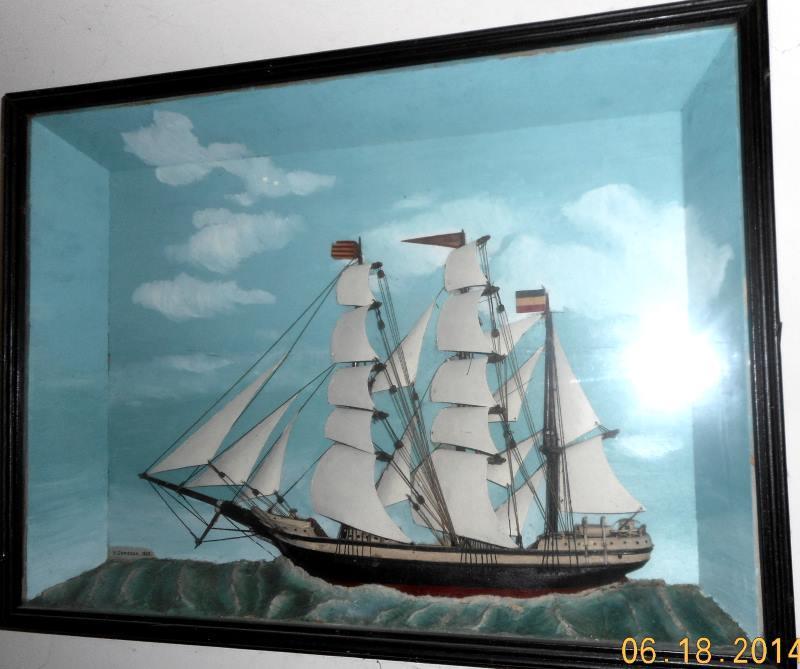 Clipper Ship Diorama