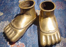 18th-19th Century Indian Brass Feet