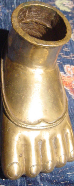 18th-19th Century Indian Brass Feet
