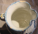 Large 16th C. Faenza Jug
