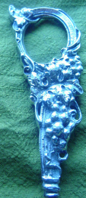 Elaborate Sterling Grape Shears