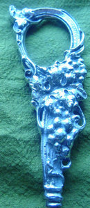 Elaborate Sterling Grape Shears