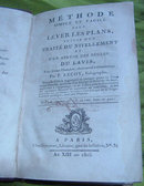 "Methode Simple et Facile pour Lever les Plans," 1805