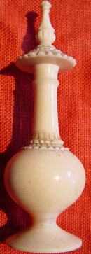 Perisan Carved Ivory Perfume Bottle