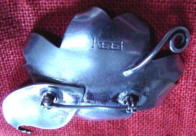 "Clematis" Brooch by Keet