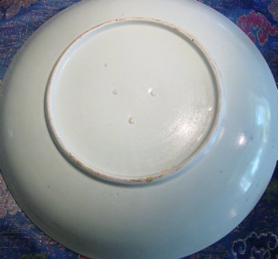 19th Century Arita Blue and White Charger