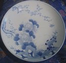 Arita Blue and White Charger
