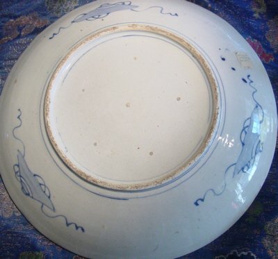 Arita Blue and White Charger