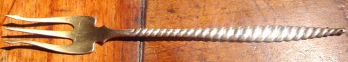 Twelve Whiting "Oval Twist" Seafood Forks