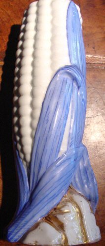 Paris Porcelain Corn Cob Vase