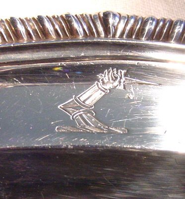 George III Sterling Platter