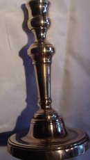English Bell Metal Candlestick