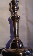 English Bell Metal Candlestick