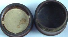 Fine Miniature On Boxwood Snuff Box