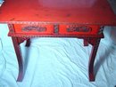Japanese Cinnabar Lacquer Table