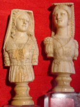 16th Century Ivory Chess Pieces