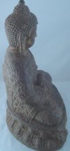 Ming Seated Buddha In Cast Iron