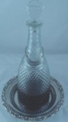 Antique English Silver Wine Coaster