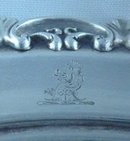 Antique English Silver Wine Coaster