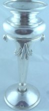 Medallion Coin Silver Vase
