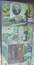 Glorious Victorian Decoupage Floor Screen