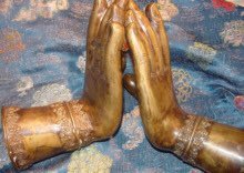 Antique Indian Bronzes: Hands of Shiva