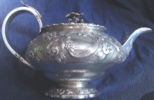 William IV Sterling Tea Service