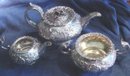 William IV Sterling Tea Service