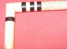 Scrimshaw Penis Bone Walking Stick