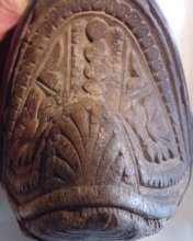 Antique Scandinavian Wooden Stirrup