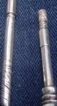 Antique Bolivian Silver Sipping Tube