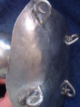 Antique Bolivian Silver Mate Cup