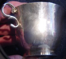 Elegant Spanish Colonial Silver Cup