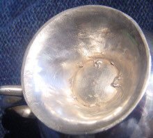 Antique South American Colonial Silver Cup