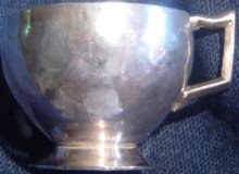Antique Spanish Colonial Silver Cup