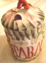Antique Porcelain Cigar Humidor