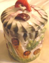 Antique Porcelain Cigar Humidor