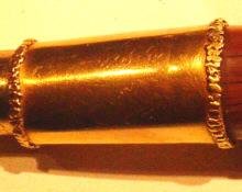 Antique Yukon Gold & Ivory Handle