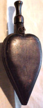 Greek Wooden Powder Flask