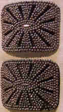 Art Deco Cut-Steel Shoe Buckles