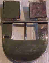 Art Deco Enamel Belt Buckle