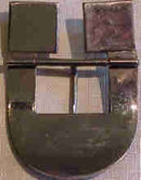 Art Deco Enamel Belt Buckle