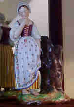Paris Porcelain Figurines J Petit