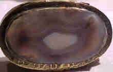 Antique Persian Box With Agate Top