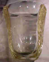 Important Art Deco Venetian Glass Vase